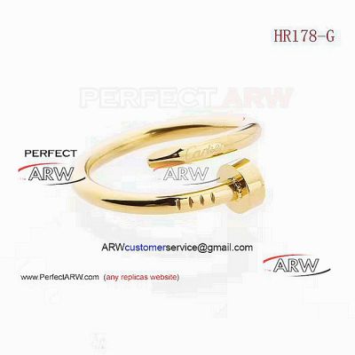 Perfect Replica AAA Cartier Juste Un Clou Ring - Gold Ring